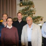 Das Genossenschafts-Team: Im Vorstand (v.l.) Erich Horchler, Frank Leyener und Alexander Blecher sowie im Aufsichtsrat Daniel Lirio Weyler, Ulrich Krüger und Marco Pitz.